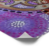 Körperkunst mit Drehung Poster (Ecke)