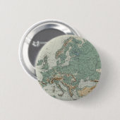 Körperliche Karte von Europa Button (Vorne & Hinten)
