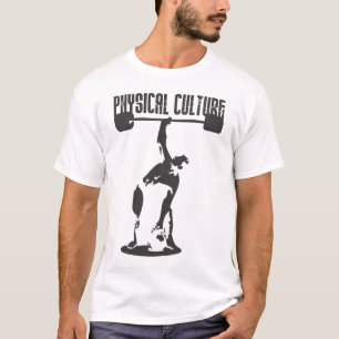 Körperliche Kultur verbogene Presse T-Shirt