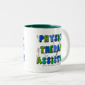 Körperliche Therapie-Assistenten-Geschenke Zweifarbige Tasse (VorderseiteRechts)