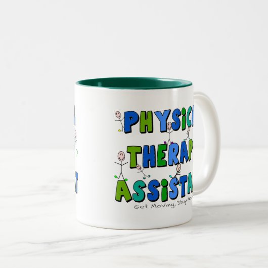 Körperliche Therapie-Assistenten-Geschenke Zweifarbige Tasse (VorderseiteRechts)