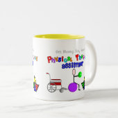 Körperliche Therapie-behilfliche Zweifarbige Tasse (VorderseiteRechts)