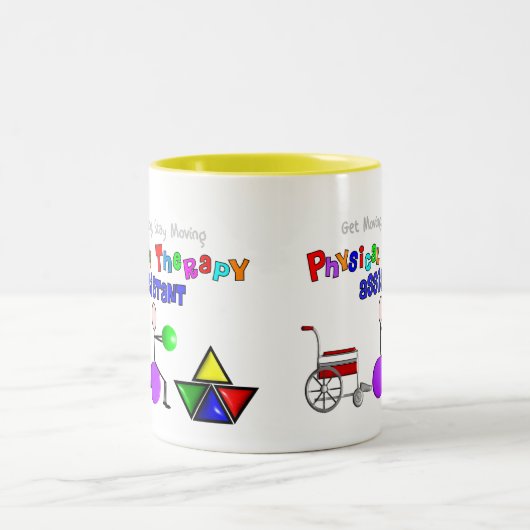 Körperliche Therapie-behilfliche Zweifarbige Tasse (Mittel)