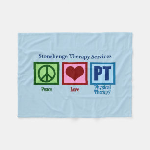 Körperliche Therapie FriedensLiebe Pints Fleecedecke