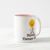 Körperliche Therapie-Küken-Tasse Zweifarbige Tasse (VorderseiteRechts)