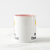 Körperliche Therapie-Küken-Tasse Zweifarbige Tasse (Mittel)