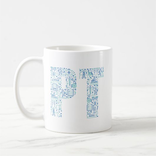Körperliche Therapie Pint Kaffeetasse (Links)