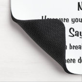 Körperliche Therapie-Summen Mousepad (Ecke)