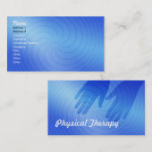Körperliche Therapie-Visitenkarten Visitenkarte (Vorne/Hinten)