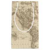 Körperliche Weltkarte Kleine Geschenktüte (Vorderseite)