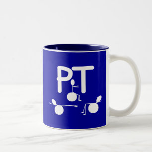 Körperlicher Therapeut-Geschenk-einzigartige Zweifarbige Tasse