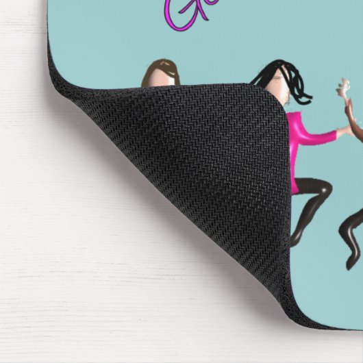 Körperlicher Therapeut-Geschenke "Get beweglich, Mousepad (Ecke)