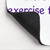 Körperlicher Therapeut-Mausunterlage Mousepad (Ecke)