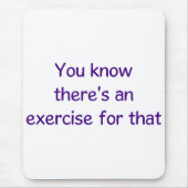 Körperlicher Therapeut-Mausunterlage Mousepad (Vorne)