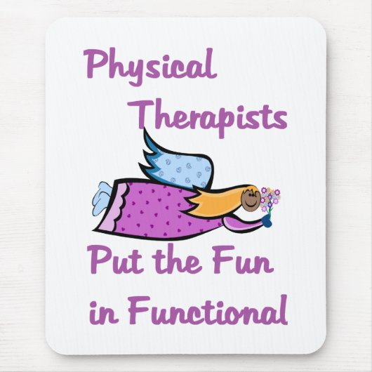 Körperlicher Therapeut-Mausunterlage Mousepad (Vorne)
