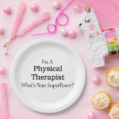 Körperlicher Therapeut Pappteller (Party)