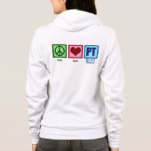 Körperlicher Therapeut Pint-Frauen Hoodie (Rückseite)