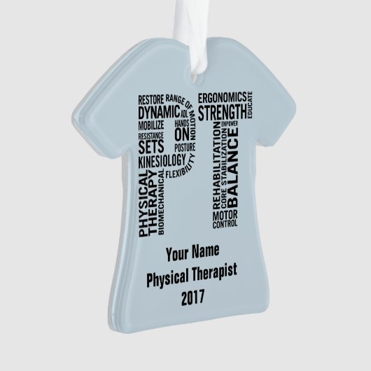 Körperlicher Therapeut Pint Ornament (Vorderseite)