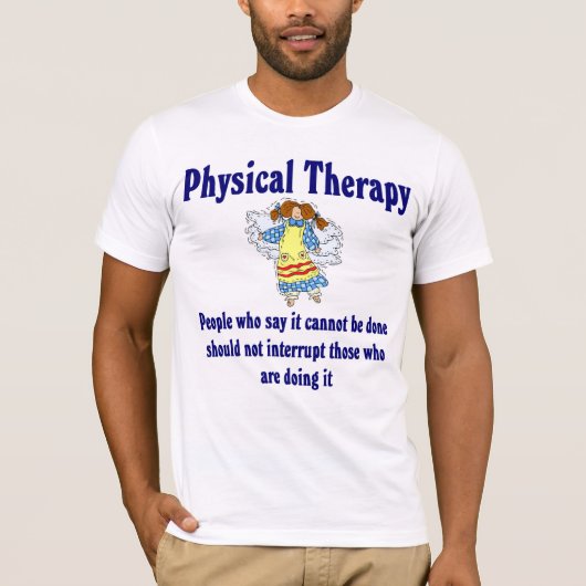 Körperlicher Therapeut-T - Shirt (Vorderseite)