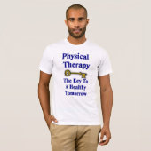 Körperlicher Therapeut-T - Shirt (Vorne ganz)