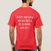 Körperlicher Therapeut T-Shirt (Rückseite)