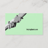 Körperlicher Therapeut-Visitenkarten Visitenkarte (Rückseite)