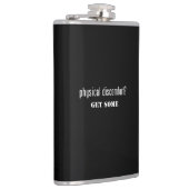 Körperliches Unbehagen Flachmann (Rechts)