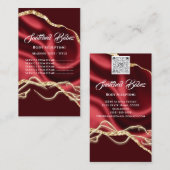 Körpermassage Bildhauerei Logo Gold WELLNESS-CENTE Visitenkarte (Vorne/Hinten)