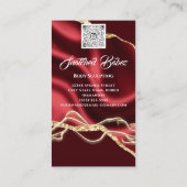 Körpermassage Bildhauerei Logo Gold WELLNESS-CENTE Visitenkarte (Rückseite)