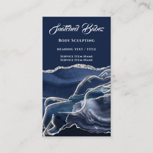 Körpermassage Bildhauerei Logo Gold WELLNESS-CENTE Visitenkarte (Vorderseite)