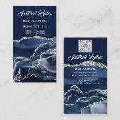 Körpermassage Bildhauerei Logo Gold WELLNESS-CENTE Visitenkarte (Vorne/Hinten)