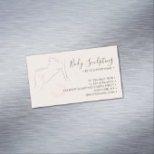 Körpermodellierung Behandlungspflege Magnetische Visitenkarte (Beispiel)