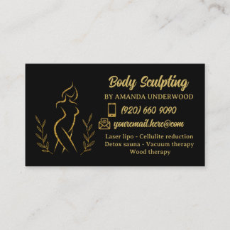 Körpermodellierung Wellness Kosmetik Beauty Wellne Visitenkarte