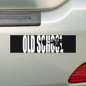 Körpermotivation - Gebäude der alten Schule Autoaufkleber (Auf Auto)