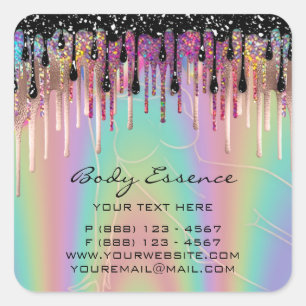 Körperpflege Formende Seifen Balm Kosmetik Shop Om Quadratischer Aufkleber