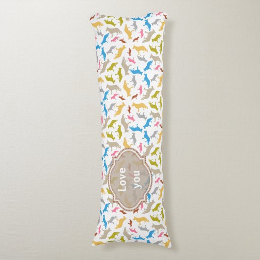 Körperpilzherde Seitenschläferkissen (Vorderseite Vertikal)