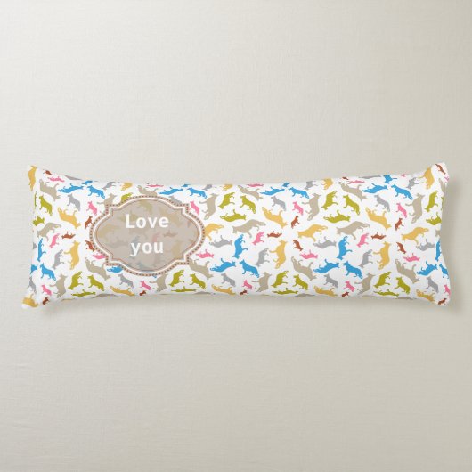 Körperpilzherde Seitenschläferkissen (Vorderseite)