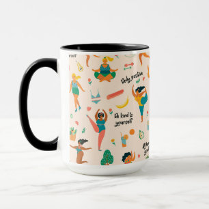 Körperpositionelle Tasse