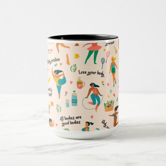 Körperpositionelle Tasse (Zentrum)