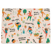 Körperpositionierbeutel Große Geschenktüte (Vorderseite)