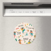 Körperpositivitäts-Magnet Magnet (In Situ (Geschirrspüler))