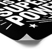 Körperselbstvertrauen Motivationsspruch Poster (Ecke)