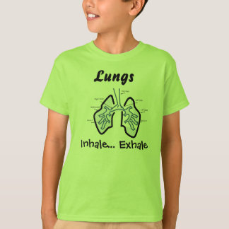 Körperteile -- Menschliche Lungen T-Shirt