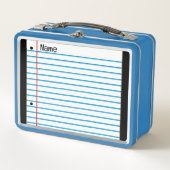 Körperteile Metall Brotdose (Vorderseite)