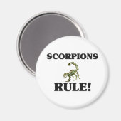 KORPIONEN REGELN! MAGNET (Vorderseite/Rückseite)
