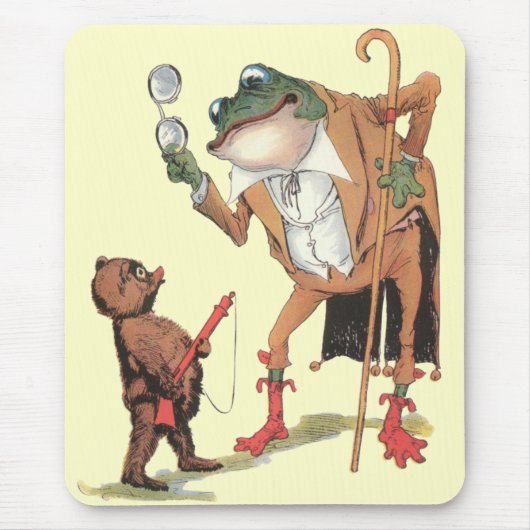 Korporal Waddle nimmt den Froschmann gefangen Mousepad (Vorne)