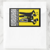 Korporatismus Stickers (Tasche)