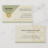 Korporative keltische Knoten-Visitenkarte Visitenkarte (Vorne/Hinten)