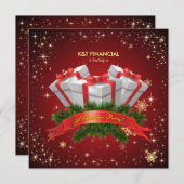 Korporatives geheimes einladung (Vorne/Hinten)