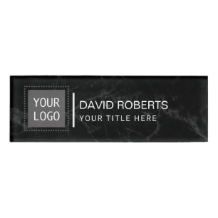 Korporatives kundenspezifisches Logo-moderner Namenschild